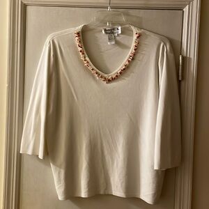 Joseph A blouse with stone embellishments​​